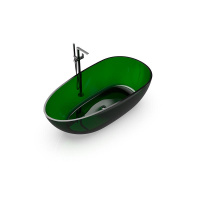 70002090 EGG Shape Ванна 170x85x54 см, цвет Malachit # 090 (Blackish Green 0700-010-19)