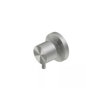QuadroDesign Комплектующие 1200AS Запорный вентиль под раковину, цвет Brushed Stainless Steel