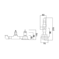 ZC ZC0D2518GR.C ZC0 Встраиваемая часть на 2 потребителя