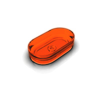 70203065 Ellipse Shape Раковина, цвет Amber # 065 (Orange Matt)