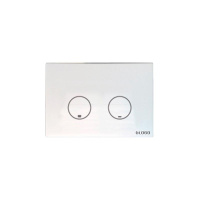 ™ GLOBO PL02BI Клавиша смыва Glossy white / Белый глянцевый