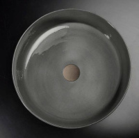 Terzofoco 0209 TNGR Раковина ABACO NERO GREY для установки на столешницу, размер 420*115 мм