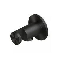 QuadroDesign Душевая программа 207.10ON Держатель ручного душа с выпуском, цвет Black Gold