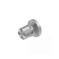 QuadroDesign Комплектующие 1700AS Запорный вентиль из стены, цвет Brushed Stainless Steel
