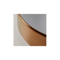 Terzofoco 0201GWGBS Раковина ring glossy brass