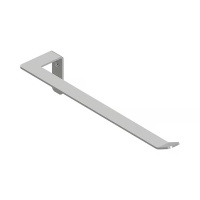 QuadroDesign Аксессуары QA1202AS Полотенцедержатель, цвет Brushed Stainless Steel