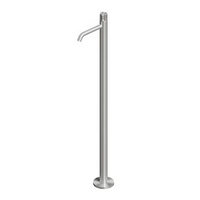 QuadroDesign MODO 1705T/1AS Напольный смеситель  для раковины, цвет Brushed Stainless Steel