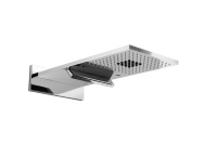 ™ Carimali 26870/S-CR 3 форсунки нержавеющая сталь Верхний душ с хромотерапией , без управления пере