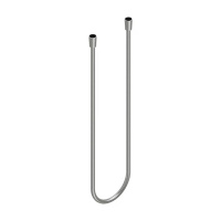 QuadroDesign Душевая программа FS051-AS Шланг 1500 мм, цвет Brushed Stainless Steel