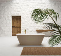 Gruppo Treesse V286BL Viva 165x70x60h Ванна из искусственного камня GLOSSY WHITE (Белый глянцевый)