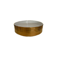 Terzofoco 0201GWGG Раковина cippo glossy white glossy gold