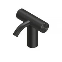 QuadroDesign HUM 2401VON Смеситель для раковины на 1 отверстие из столешницы с запорными вентилями, цвет Black Gold