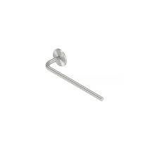 QuadroDesign A14 QA2202AS Полотенцедержатель 300мм, цвет Brushed Stainless Steel