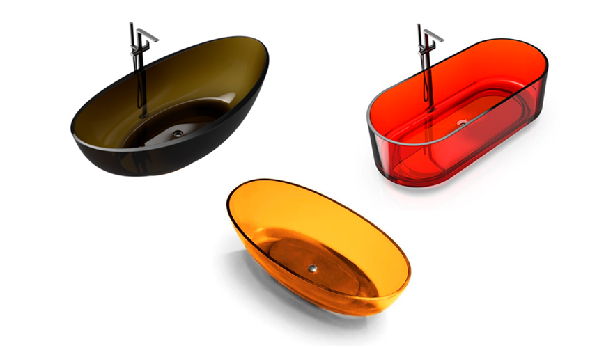 Ванны Translucent Resin