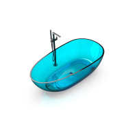 70002100 EGG Shape Ванна 170x85x54 см, цвет Aquamarin Blue # 100 (Deepsky blue 0700-010-02)